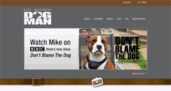 Desktop Screenshot of mikethedogman.ca